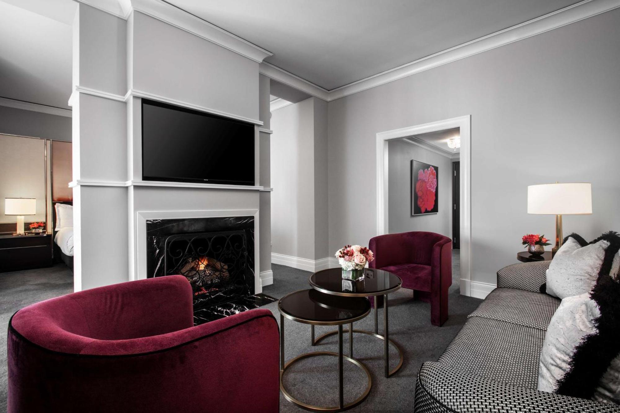 Junior Suite Fireplace