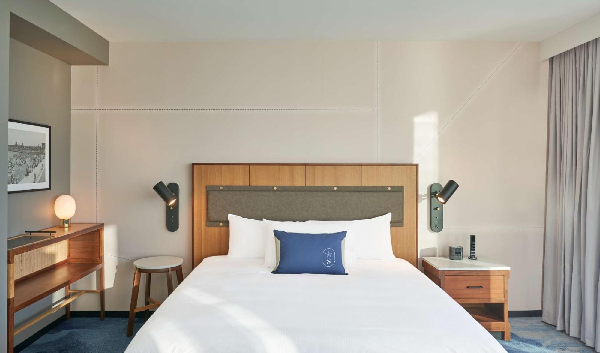 Habitación en planta alta, adaptada para personas con discapacidad auditiva - Cama extragrande