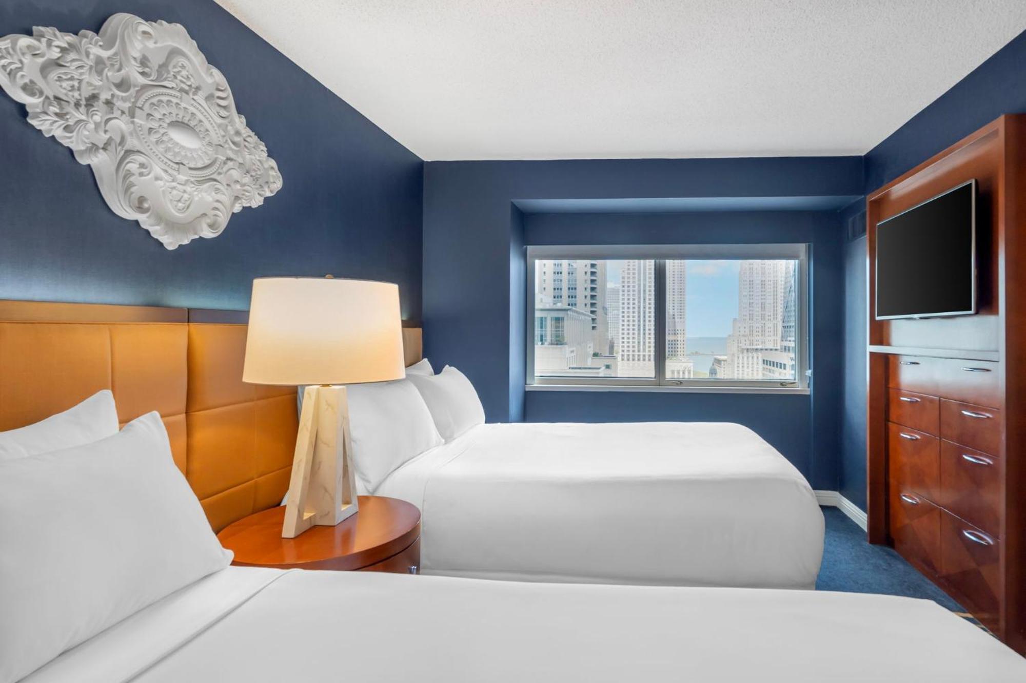 Suite 1 Chambre avec 2 Lits Doubles