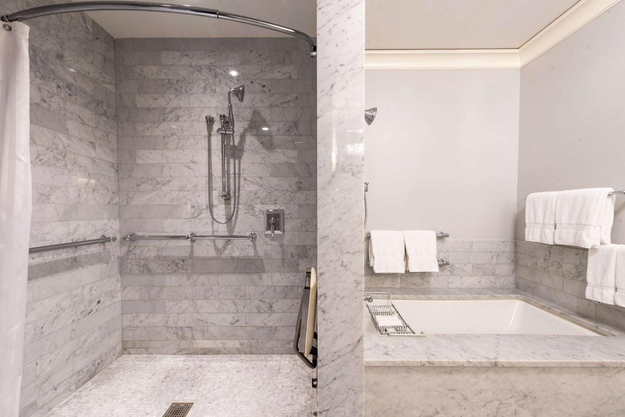 Junior Suite Fireplace Roll Shower Mobility Access